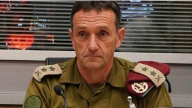 Kepala Staf Pasukan Pertahanan Israel Letnan Jenderal Herzi Halevi.