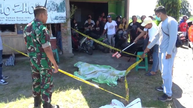 Korban perkelahian dua lawan satu di Klaten, Jawa Tengah
