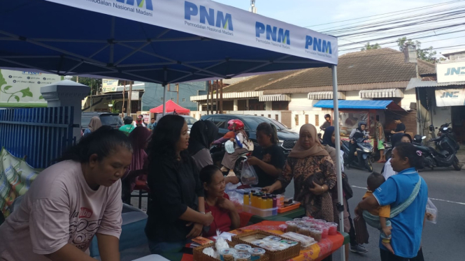 PNM gelar bazar kuliner di setiap cabang di 62 Cabang PNM di seluruh Indonesia