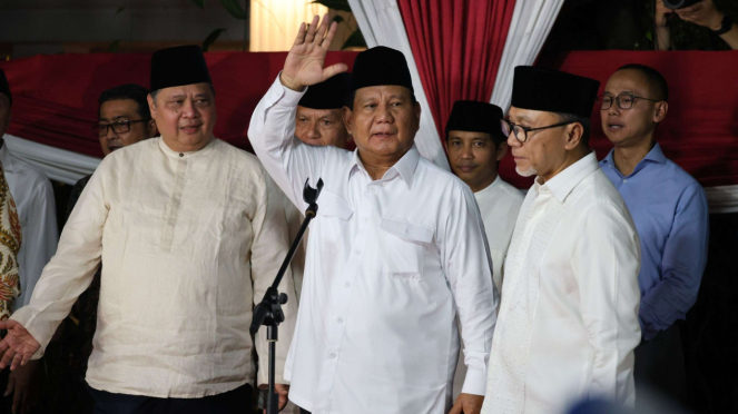 Prabowo Subianto terpilih menjadi Presiden 2024