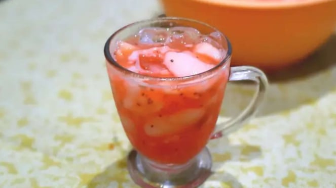 Una receta simple para el hielo de pepino