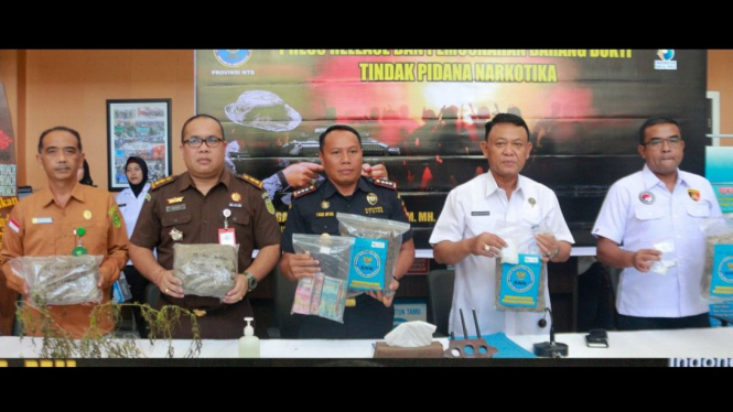 Bea Cukai hadiri pemusnahan barang bukti Narkotika hasil sinergi BNN