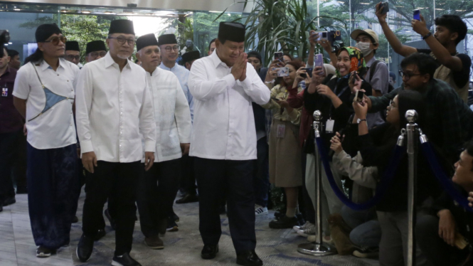 Bukber PAN Bersama Prabowo Subianto