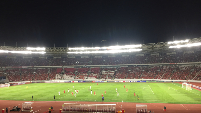 Timnas Indonesia vs Timnas Indonesia di SUGBK