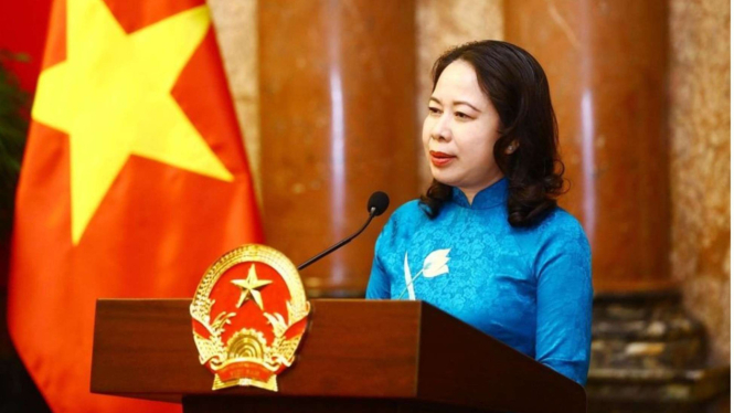 Wakil Presiden Vietnam Vo Thi Anh Xuan