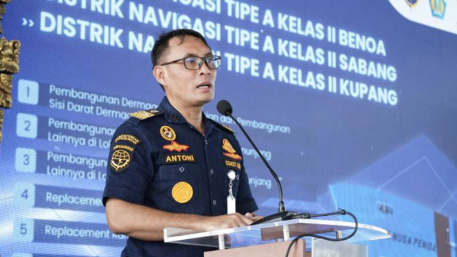 Direktur Jenderal Perhubungan Laut Kemenhub Antoni Arif Priadi.