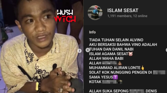 Dyas Pelaku Pelecehan Islam di Grup Telegram