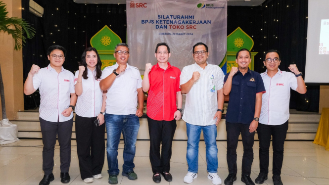 Silaturahmi BPJS Ketenagakerjaan dan Toko SRC