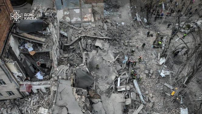 VIVA Militer: Kondisi ibukota Ukraina, Kiev, pasca serangan rudal Rusia