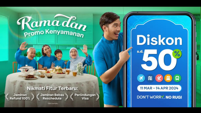 Promo Ramadan dan Idul Fitri Traveloka