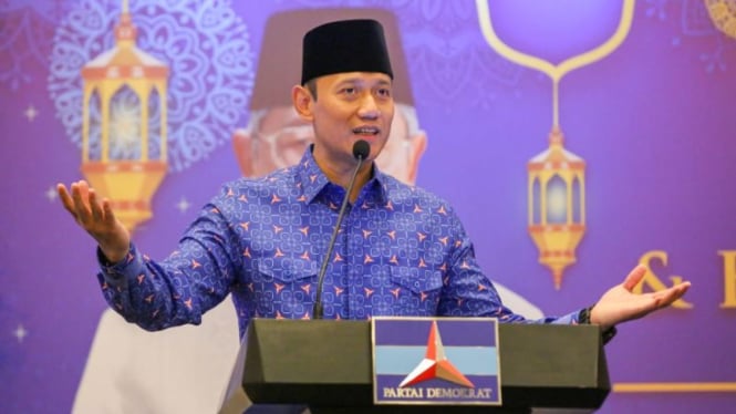 Ketua Umum DPP Partai Demokrat Agus Harimurti Yudhoyono (AHY).