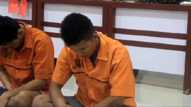 Jajaran Kepolisian Resor (Polres) Lampung Timur meringkus mantan anggota TNI AL, inisial WY