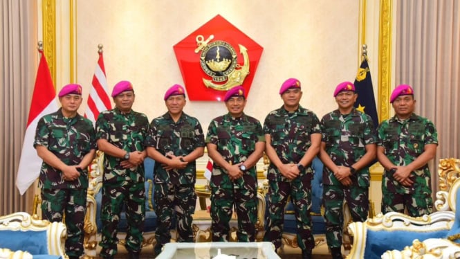 VIVA Militer: Tiga jenderal Marinir purna bhakti