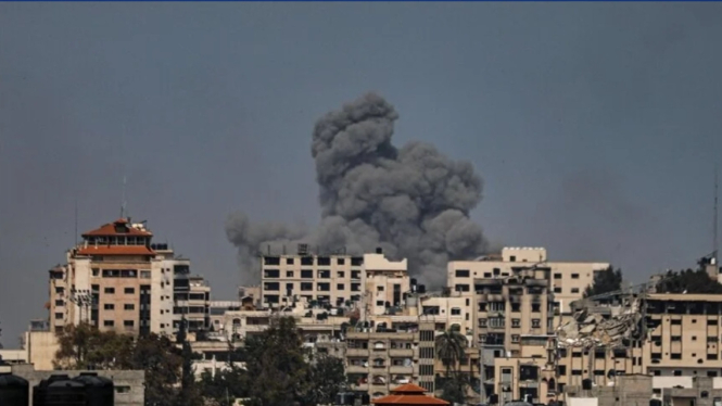 Serangan Israel di RS Al-Shifa (Doc: Anadolu Ajansi)