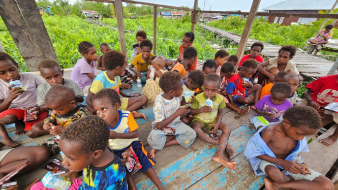 Anak-anak Papua.