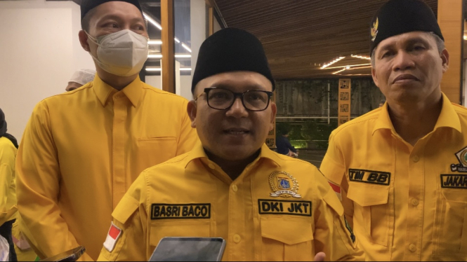 Sekretaris DPD Golkar DKI Jakarta, Basri Baco mengatakan pihaknya kemungkinan akan duet dengan Partai Gerindra di Pilkada Jakarta 2024.