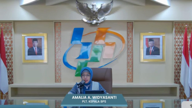 Plt Kepala BPS, Amalia Adininggar Widyasanti 