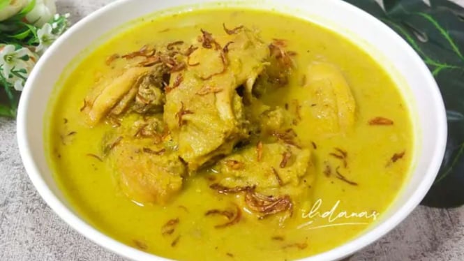 Resep Sederhana Opor Ayam Bumbu Kuning Spesial Khas Lebaran