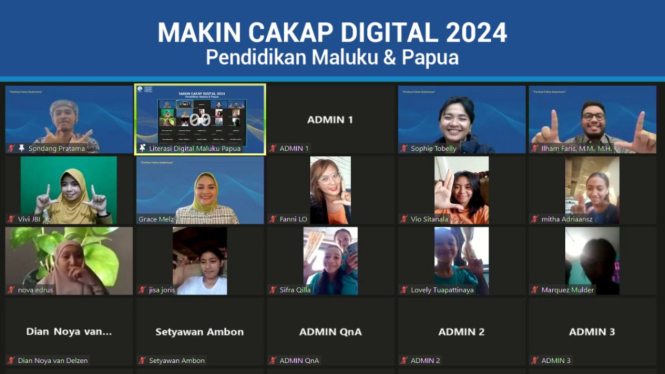 Workshop Daring Maluku-Papua