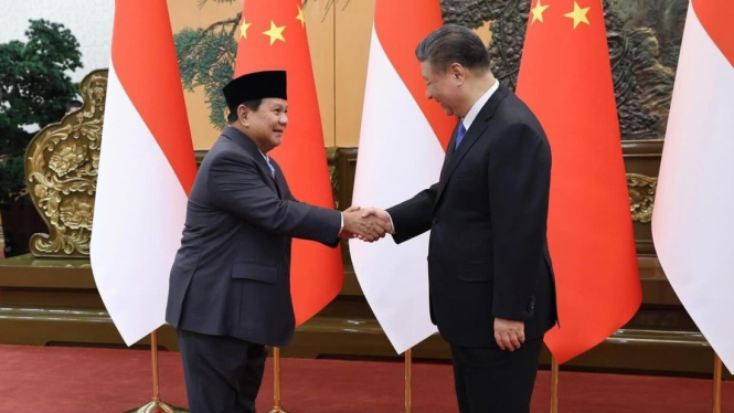 Prabowo Bersama Xi Jinping (Doc: Instagram)