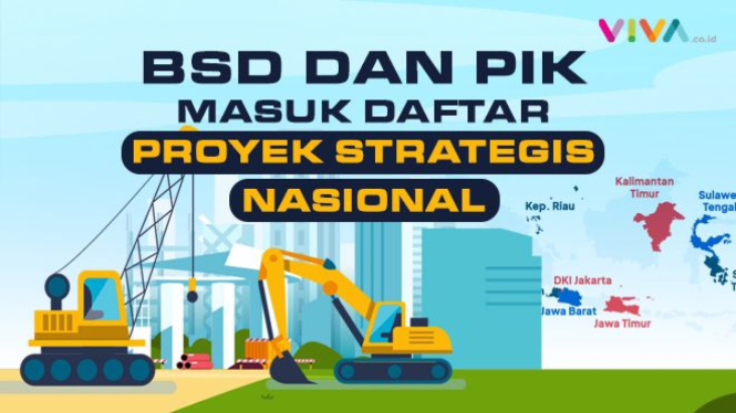 BSD dan PIK Masuk Daftar Proyek Strategis Nasional