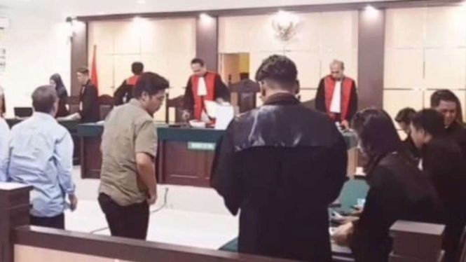 Ruang sidang Tindak Pidana Korupsi (Tipikor) Pengadilan Negeri (PN) 