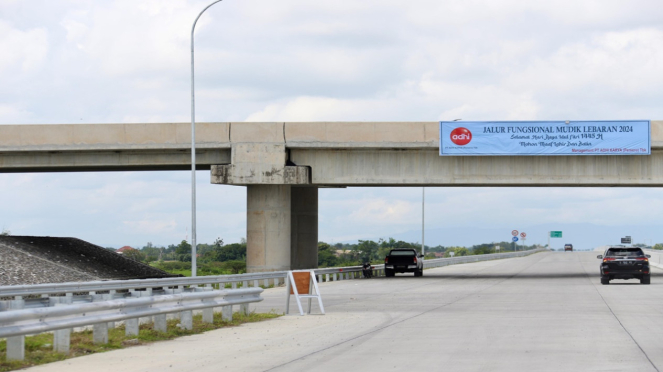 Jalan tol Solo-Jogja dibuka fungsional saat arus mudik dan balik Lebaran 2024