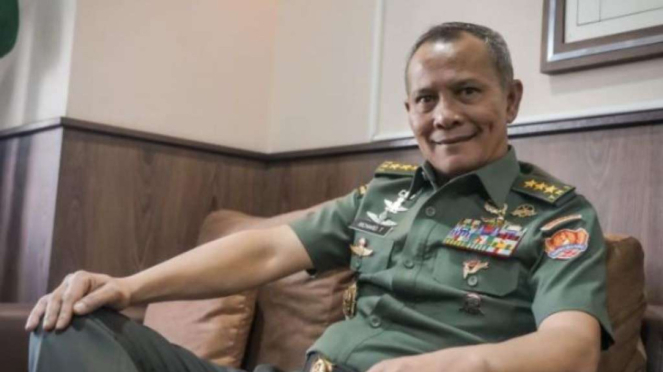 Panglima Komando Gabungan Wilayah Pertahanan III (Pangkogabwilhan) Letjen TNI Richard Tampubolon.