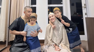 Momen Haru Anak Stevie Agnecya Tak Bolehkan Anggi Pratama Bekerja, Dipeluk Erat Banget