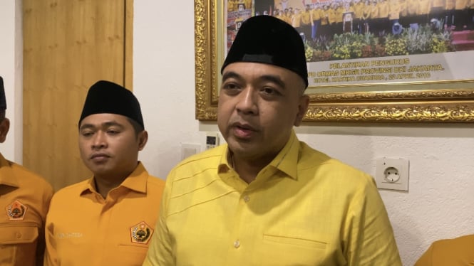 Ketua DPD Partai Golkar Provinsi DKI Jakarta Ahmed Zaki Iskandar jadi salah satu sosok Calon Gubernur (Bacagub) DKI Jakarta