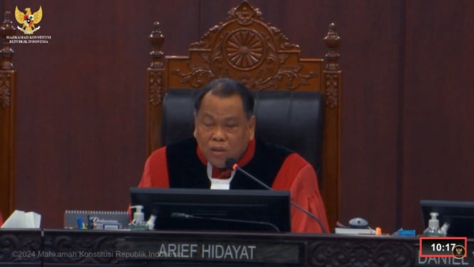 Hakim Konstitusi Arief Hidayat