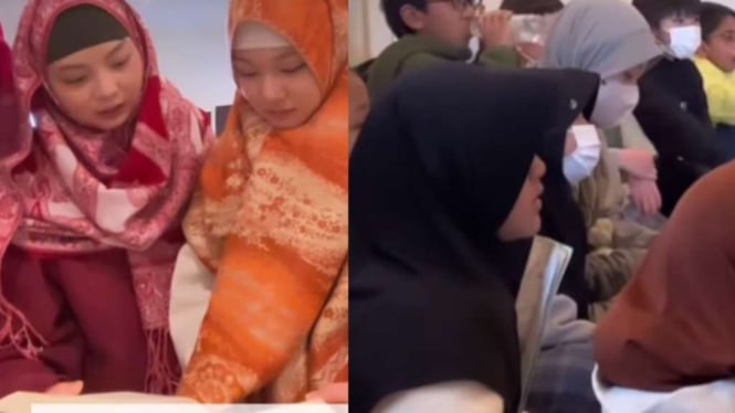 Siswi SMP di Jepang ke masjid