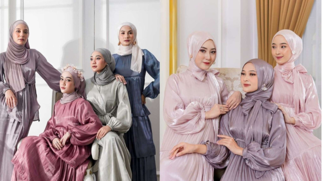 Busana Shimmer Menjadi Trend untuk Baju Lebaran 2024