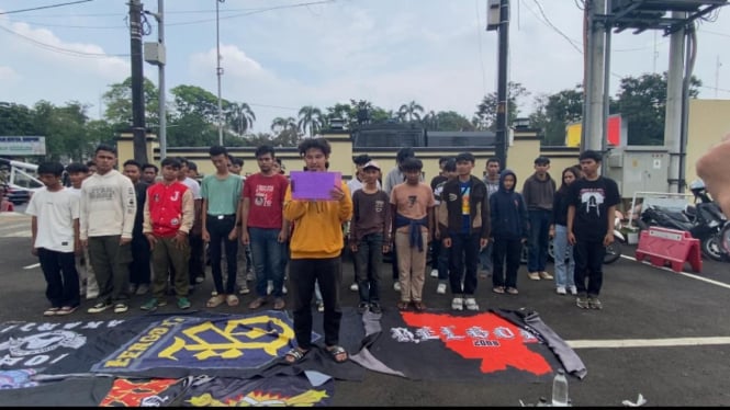 Puluhan remaja diamankan diduga hendak tawuran modus SOTR