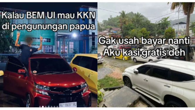 Rental Mobil di Papua Siap Gratiskan Jika BEM UI KKM di Desa KKB