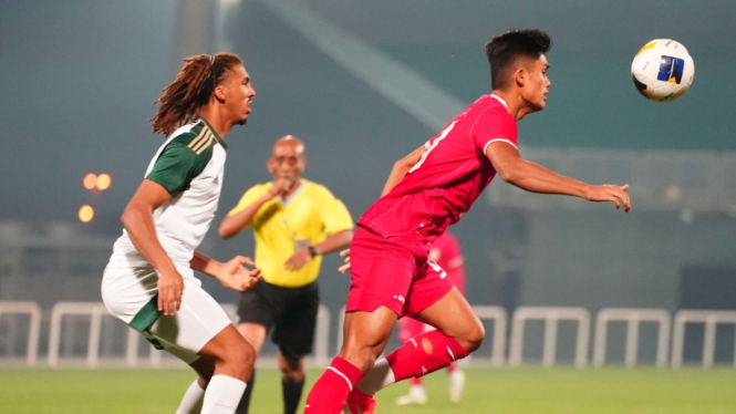 Duel Timnas Indonesia U-23 vs Arab Saudi U-23