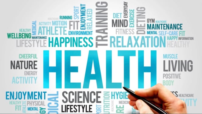 Untuk mencapai kesehatan secara menyeluruh didukung oleh beberapa aspek. Sumber: Canva