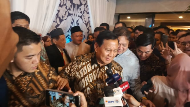 Calon presiden terpilih 2024 Prabowo Subianto 