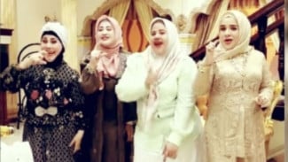 Pernah Berseteru, Dhawiya dan Neng Wirdha Kembali Akur di Momen Idul Fitri 2024