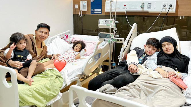 Sonny Septian dan Fairuz A Rafiq rayakan momen Lebaran di rumah sakit