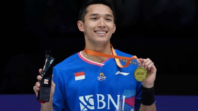 Tunggal putra Indonesia Jonatan Christie juara BAC 2024