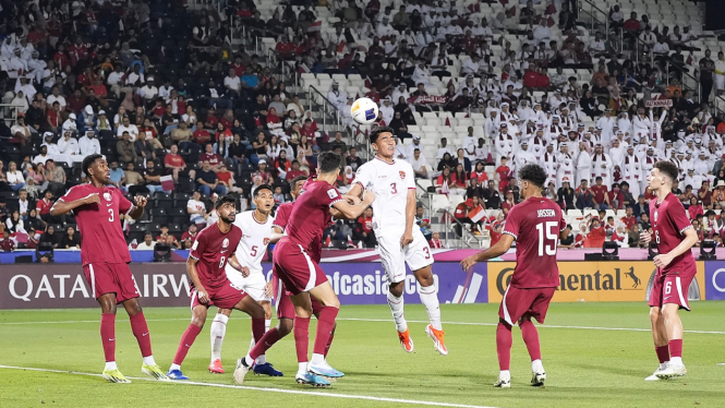Duel Timnas Indonesia U-23 vs Qatar U-23