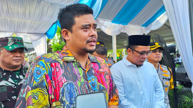 Wali Kota Medan, Bobby Nasution.(B.S.Putra/VIVA)