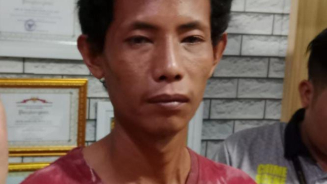 Pelaku pembunuh ibu dan anak di Palembang ditangkap Polisi.