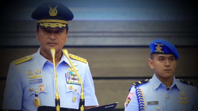 VIVA Militer: Prosesi serah terima jabatan TNI AU 