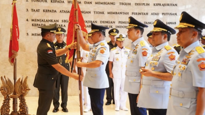 VIVA Militer: Panglima TNI pimpin Sertijab Pangkogabwilhan II