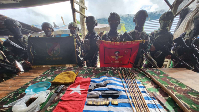 VIVA Militer: Prajurit TNI di basis OPM Paro