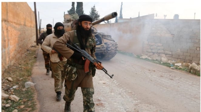 Pasukan ISIS di Suriah (Doc: The Cradle)