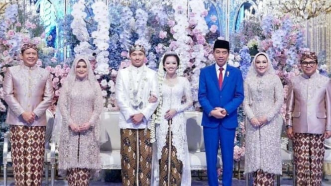  Pernikahan Putra Direktur Hukum LPS dengan Putri Ketua MPR