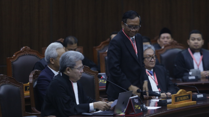 Sidang Putusan Sidang Perselisihan Hasil Pemilu 2024 di MK, Ganjar-Mahfud